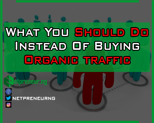Should You Buy Organic Traffic? Do This Instead