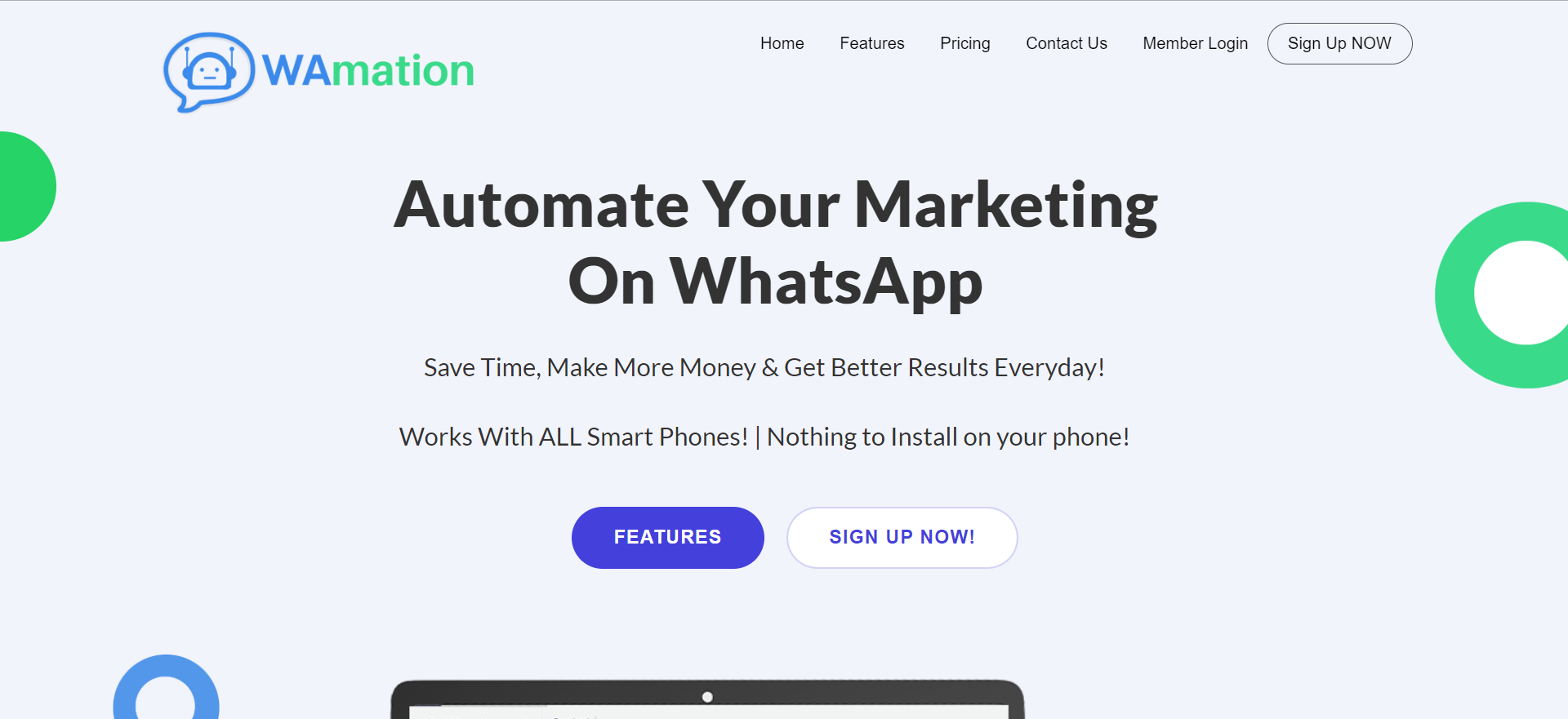 best whatsapp marketing software- WAmation_ WhatsApp Marketing & Automation for Smart Business Owner_ - wamation.com.ng